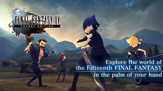 Final Fantasy XV: Pocket Edition HD icon appears on PlayStation