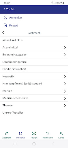 Falken Apotheke: E-Rezept App Screenshot 2 - AppWisp.com