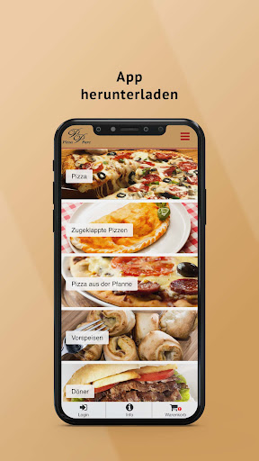 Android application Pizza Parc screenshort