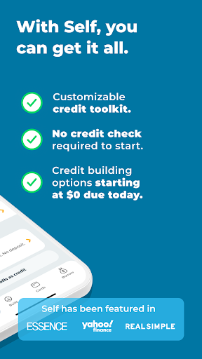 Self – Credit Builder & Cash screenshot 2