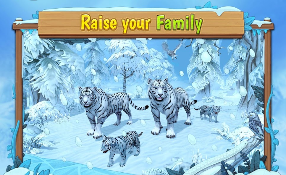 White Tiger Family Sim Online 2.3 APK + Mod (Unlimited money) untuk android