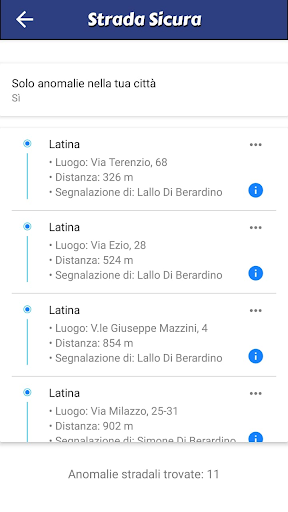 Strada Sicura Screen 2