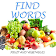 Find Word Fruits & Vegetables Name icon