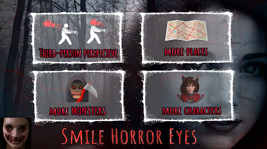 Smile Horror Eyes - Scary Game 2.51 APK + Mod (Unlimited money