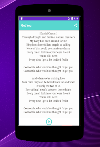 Download Daniel Caesar Get You Lyrics Free For Android Daniel Caesar Get You Lyrics Apk Download Steprimo Com