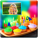 Birthday Photo frame icon
