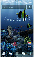 screenshot of Sea Life Wallpaper Theme