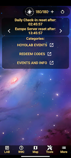 Android application Star Helper screenshort