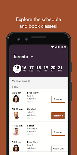 Screenshot of Othership: Booking App