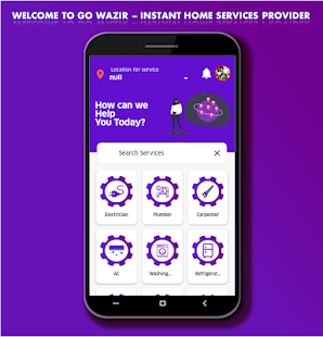 Go Wazir u2013 Instant Home Services Provider 1.1.6 APK screenshots 4