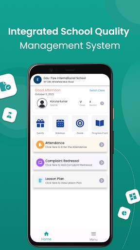 Android application Edu-tive screenshort