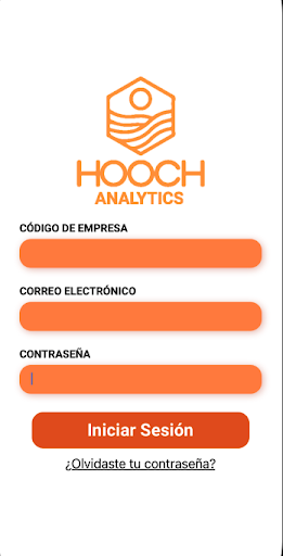 Android application Hooch Analytics screenshort