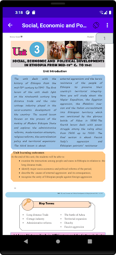 History grade 10 Textbook Screen 3