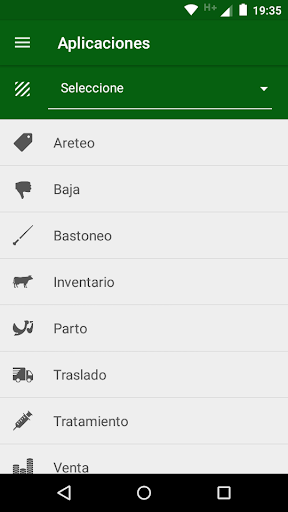 Android application AgroApp screenshort