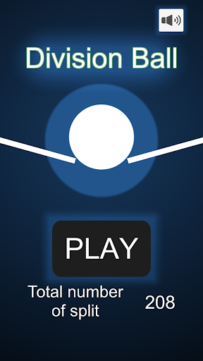 Android application Division Ball Physics Game screenshort