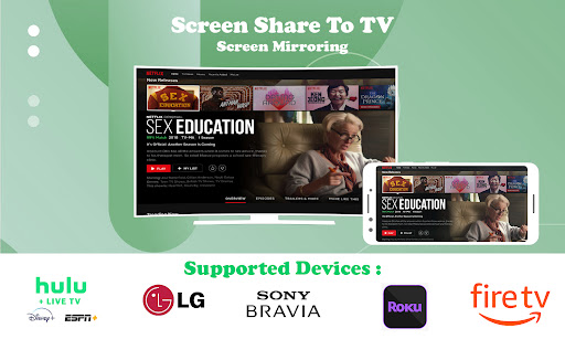 Android application Hulu Screen Share to TV screenshort
