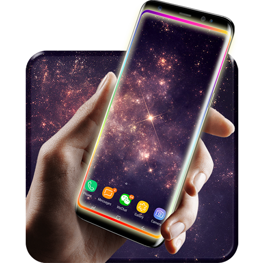 Galaxy Edge lighting Wallpaper 1.1.6 Icon