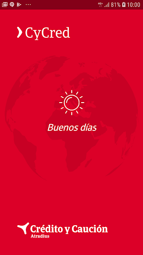 Android application CYCredApp screenshort