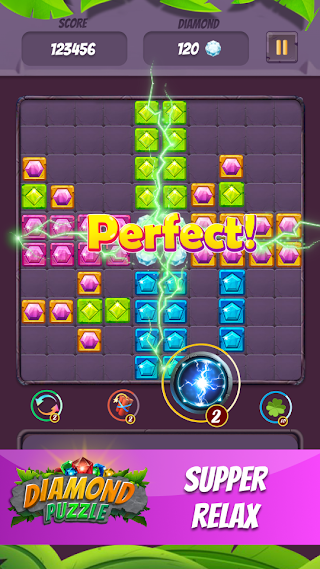 Brick game: Jewel block game - Screenshot 3
