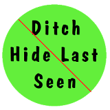 Ditch HIDE Last Seen icon