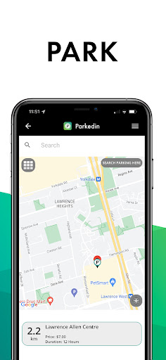 Parkedin™ Screen 3