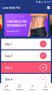 Lose Belly Fat at Home - Lose Weight Flat Stomach 1.4.3 Screenshots 8