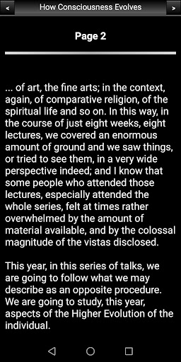 How Consciousness Evolves Screen 3
