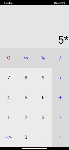 Calculator Screen 3