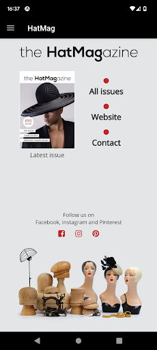 Android application HatMag screenshort