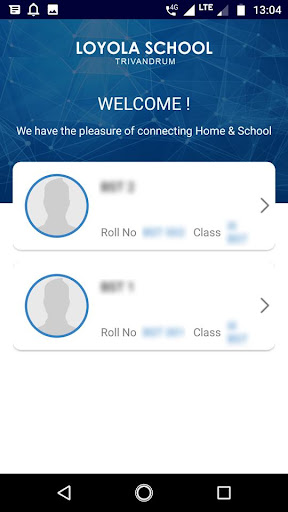 Android application LOYOLA SCHOOL TRIVANDRUM screenshort