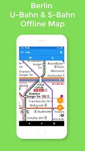 Berliner U-Bahn - U-Bahn- und S-Bahn-Karte (BVG) Screenshot