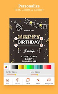 Birthday invitation maker APK for Android Download 3