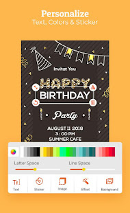 Birthday Invitation Maker : Invitation Card Maker 1.1.3 screenshots 3