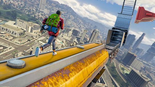 Only Go Up! Parkour Simulator 1.1 APK + Mod (Free purchase) for Android