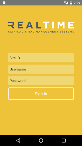 Android application RealTime-CTMS screenshort