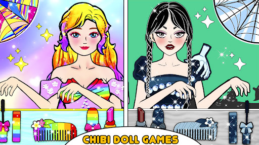 Chibi Dolls Dress Up Makeover 2.3 screenshots 1
