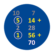 Systematic method for multiplying two numbers
