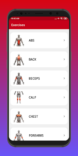 FITNESS - Gym Workout Screen 2