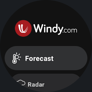 Windy.com - Hava tahmini Screenshot