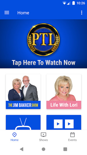 Screenshot of PTL Television Network