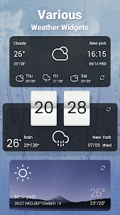 일기 예보 - 정확한 날씨, 실시간 레이더 및 위젯