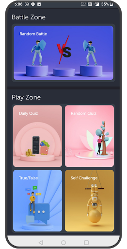 Android application Quiz Rewards screenshort