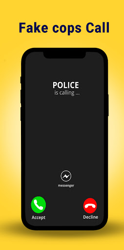 Chat with Police - Fake Police Call Prank App