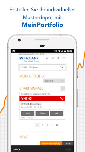 dzbank-wertpapiere.de Screen 2