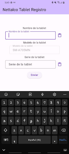 Android application Nettalco Tablets screenshort