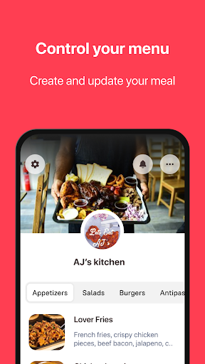 Android application 2GO Partner screenshort