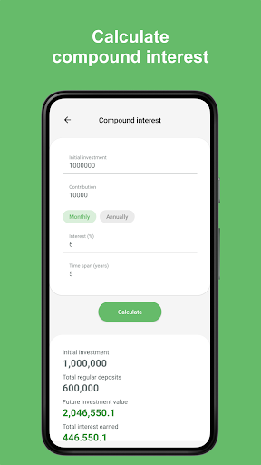 Fincal: Compound Interest and Screen 2