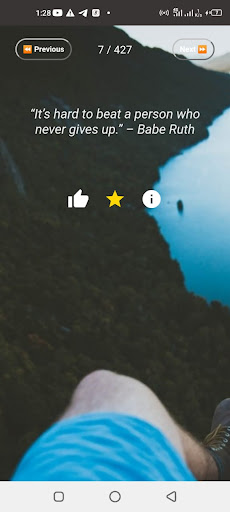 QuoteMe Screen 3