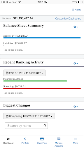Android application INTRUST Wealth screenshort