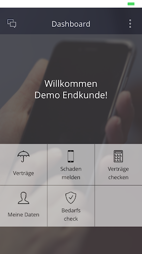 EKS Kundenapp Screen 2